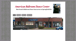 Desktop Screenshot of americanballroomdancectr.com